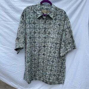 Johari West Andorra Skies Hawaiian Batik Shirt